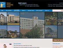 Tablet Screenshot of hotellawyer.com